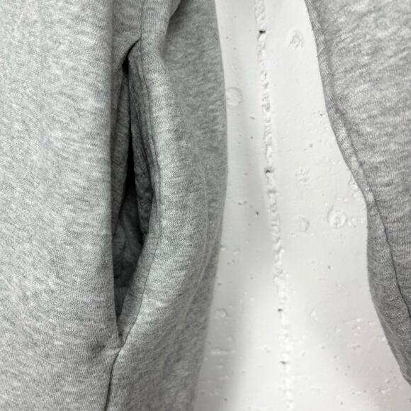 Nike Women Sportswear Essential Fleece Dress Gray Cotton Poly Blend Size Medium - Picture 11 of 12